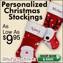 Gifts For You Now Stocking Banner